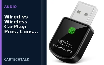 Wired vs Wireless CarPlay: Key Differences
