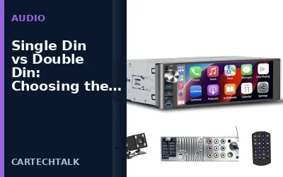 Single Din vs Double Din Head Units