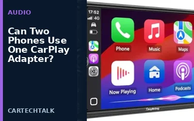 Can Two Phones Use One CarPlay Adapter?