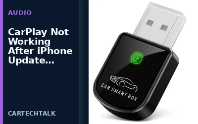 CarPlay Not Working After iPhone Update