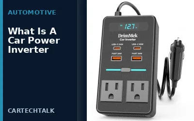 What Is A Car Power Inverter