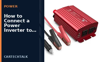 How to Connect a Power Inverter to a Car Battery