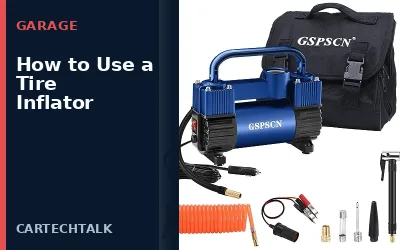 How to Use a Tire Inflator