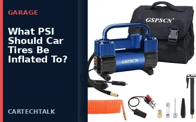 What PSI Should Car Tires Be?