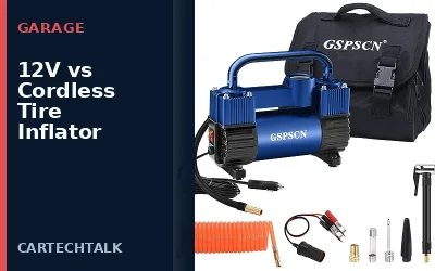 12V vs Cordless Tire Inflator Comparison