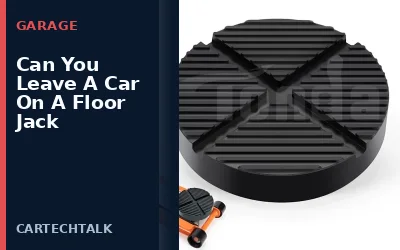 Can You Leave A Car On A Floor Jack