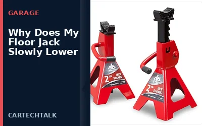 Why Does My Floor Jack Slowly Lower