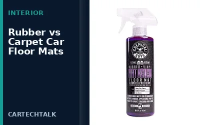 Rubber vs Carpet Car Floor Mats