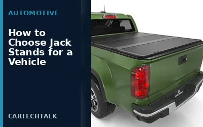 How to Choose Jack Stands for a Vehicle