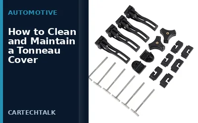 How to Clean and Maintain a Tonneau Cover