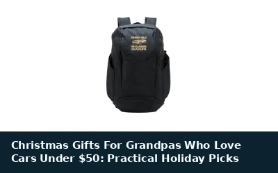 Christmas Gifts For Grandpas Who Love Cars Under $50: Practical Holiday Picks