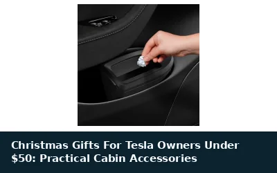 Christmas Gifts For Tesla Owners Under $50: Practical Cabin Accessories