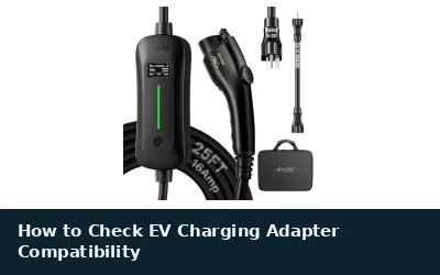 Check EV Charging Adapter Compatibility