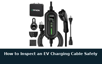 How to Inspect an EV Charging Cable Safely