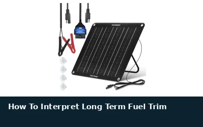 How To Interpret Long Term Fuel Trim